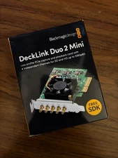 NEW Blackmagic Design DeckLink Duo 2 Mini Capture and Playback Card