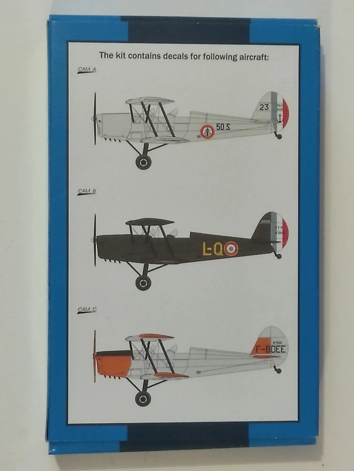 AZUR FRROM - 1/72 STAMPE SV.4C "FRANCE". Quelques pièces du cockpit collées - Photo 3/3