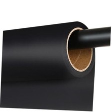 Black Seamless Photography Backdrop Paper 53" x 32.8' - Heavyweight Non