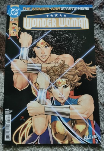 WONDER WOMAN # 31 NM 2026 DANIEL SAMPERE VARIANT ! BATMAN ! SUPERMAN JON KENT !