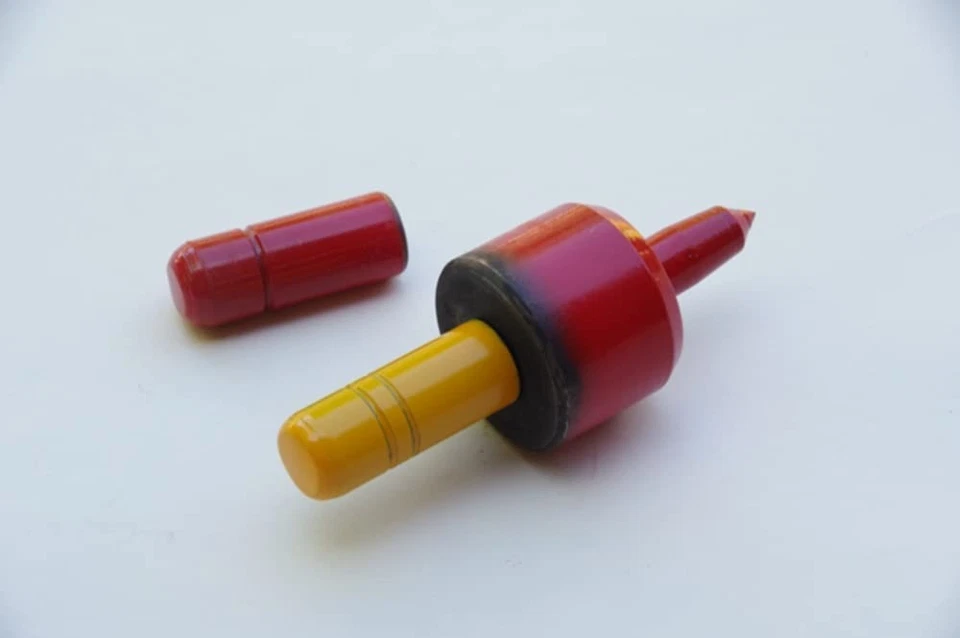 Plantilla Peening Scythe - Guía de ángulo de endurecimiento de trabajo de hoja - Hecho en Austria Foto 2 de 3