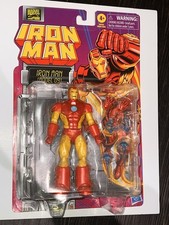 Marvel Legends Iron Man Model 09 Retro Card Hasbro 6    Action Figure New Sealed