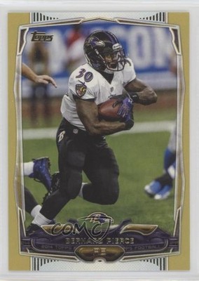 2014 Topps Gold 1076/2014 Bernard Pierce #189 11h3