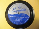 1946 ED SULLIVAN SHOW bandleader RAY BLOCH Easy Listening SIGNATURE Record Album — photo 5