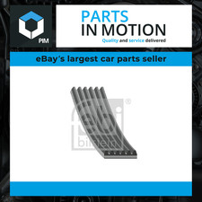 6 Rib Multi V Drive Belt fits VOLVO S40 Mk2 2.0 06 to 12 B4204S3 8670156 Febi