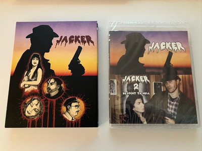 Jacker & Jacker 2 Decent Into Hell Blu-ray Slipcover Vinegar Syndrome slip cover