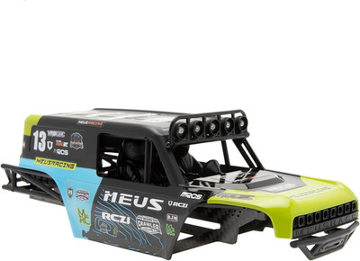 MB24 SCX24 Body 5.2In 132MM Body Shell Abs+Nylon Carbon Fiber Chassis for 1/24 A