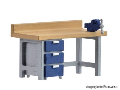 Kibri 38675 HO Work Bench Model