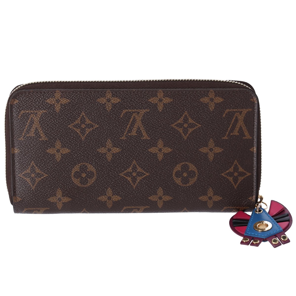 Louis Vuitton Zippy Wallet Monogram Totem M61364 Flamingo | eBay