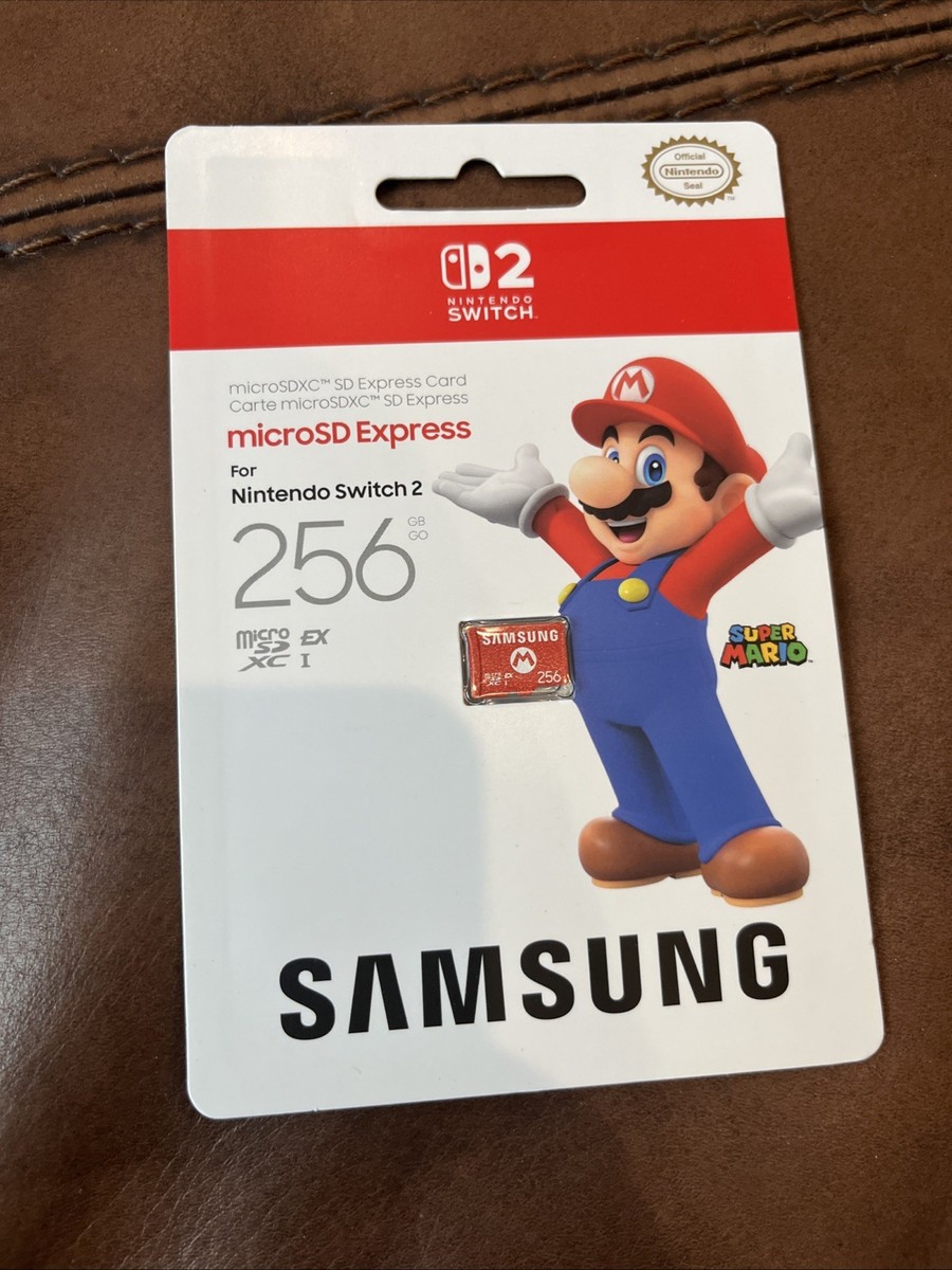 SanDisk - 任天堂 Switch2 microSD マリオ SAMSUNG SanDisk？Samsung？Nintendo Switch 2におすすめの純正microSD