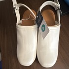 Universal Thread White Slingback Block Heel Closed Toe Synthetic Women's Shoes 8 — photo 1