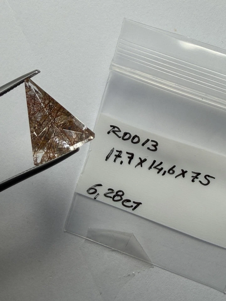 R0013- 金发石英,金石石英,天使毛,红色金发,金红针 — 第 4/4 张图片