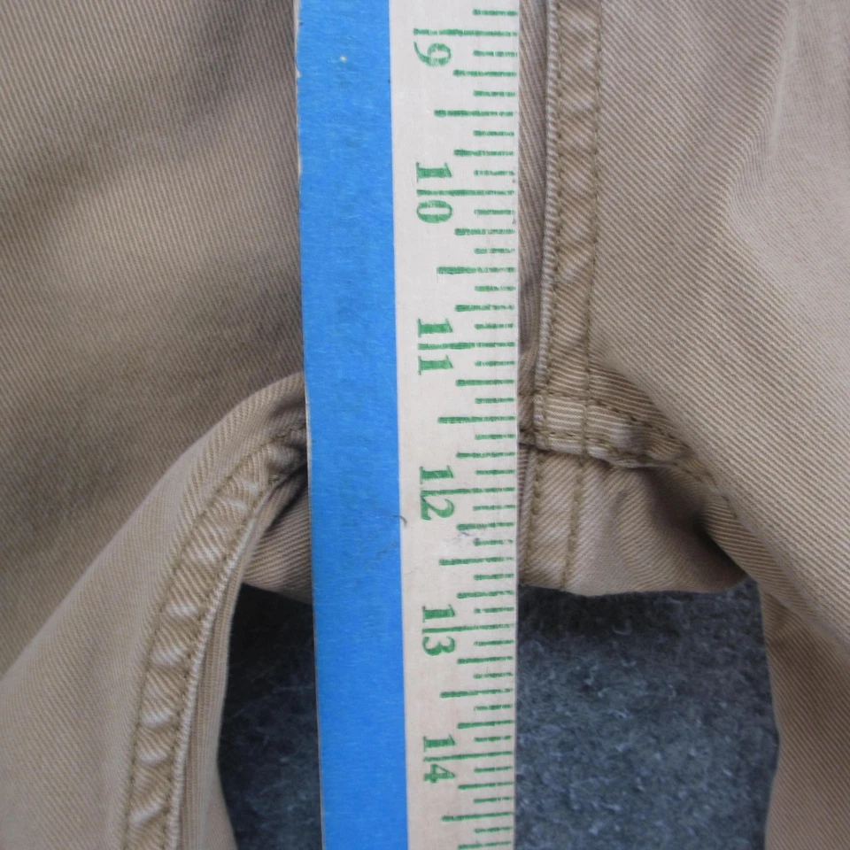 Мужские джинсы Old Navy 36x30 хаки узкие эластичные саржевые повседневные брюки Chino с 5 карманами - Изображение 4 из 4