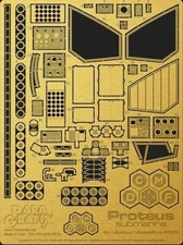 Fantastic Voyage - Proteus Submarine Photoetch Set 1/32 scale - PGX205