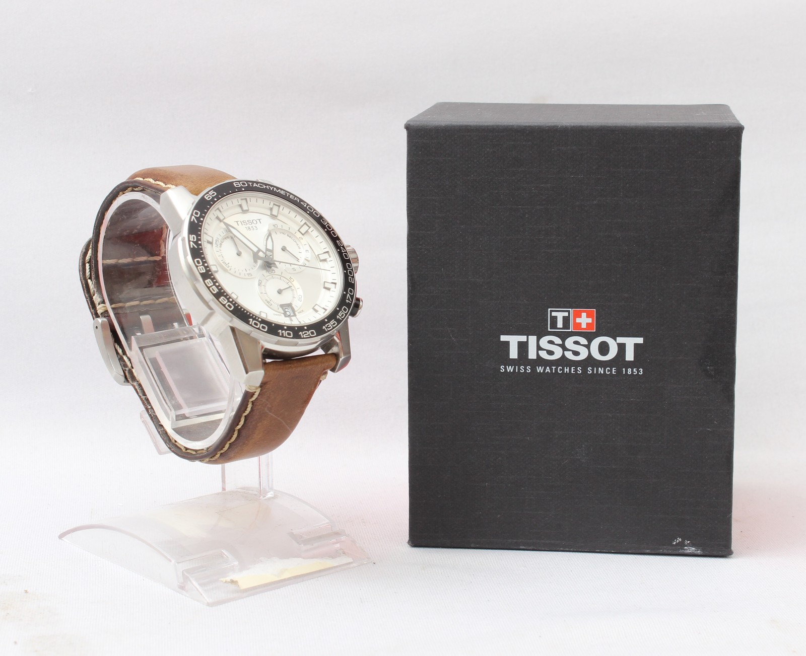 Tissot SuperSport Chronograph 45.5mm White Face Men's Wrist Watch - T125617A