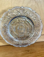 1996 Longaberger edition. Dresden Tour Plate Blue 8 inch diameter excellent 