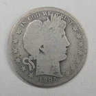 1895 Philadelphia 50C Barber Half Dollar