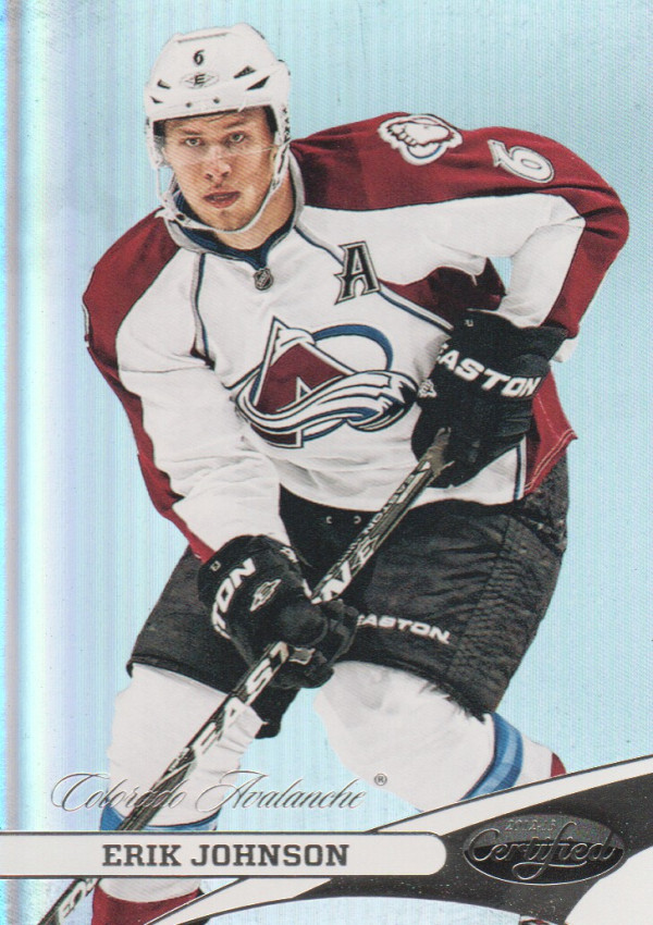 2012-13 Certified Mirror Hot Box #6 Erik Johnson - HKY