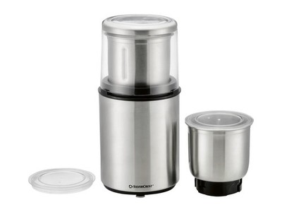 Silvercrest 2-in-1 Mini Zerkleinerer Silber, Leistungsaufnahme: 200W  ️  
