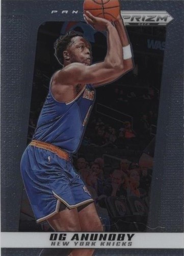 OG Anunoby Auto IP Autograph On Card 2024 Select Blue Prizm SP 