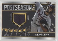 2021 Topps Postseason Performance Relics /99 Ian Anderson #PPR-IA 13c1