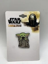 Star Wars The Mandalorian Grogu The Child with Soup Bowl Enamel Lapel Pin