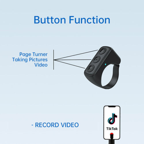 Remote Control Page Turner Ring for Kindle Novel Page Turning Bluetooth E-Reader - Picture 5 of 13