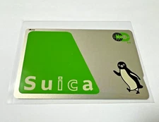¥1500 pre-charged Brand-new Penguin Normal Suica Transportation IC card NEW