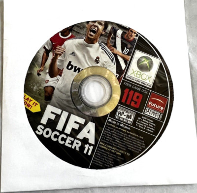 XBOX GAME DISK # 119 FIFA SOCCER 11 DEMO DISK IN COVER, NO CASE