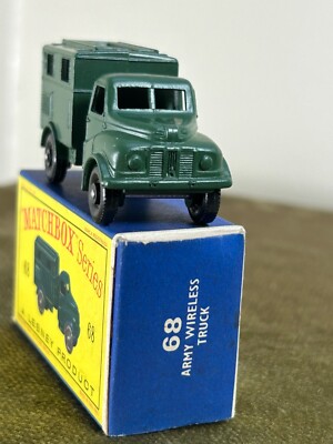 MATCHBOX No.68 Army Wireless Truck MATCHBOX MOKO LESNEY 68