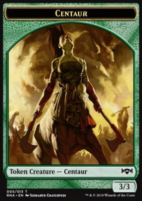 MRM FR/VF - Token - Centaur - Centaur - 3/3 MTG magic RNA