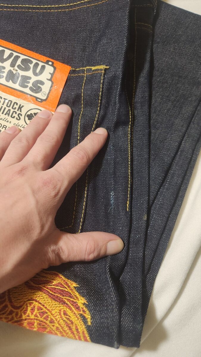Vintage Evisu Jeans Oriental Year of the Dragon W32 Denim Vintage Evisu Jeans Oriental Year of the Dragon W32 Denim