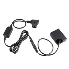D-TAP to NP-W126 Full Decoding Dummy Battery Cable for Fuji X-T1/T2 X-Pro1/Pro2