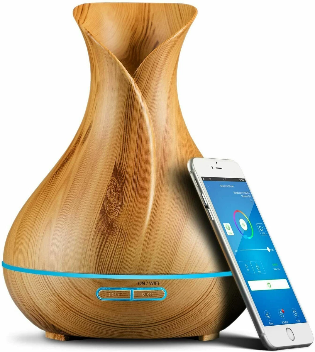 Smart WiFi Wireless Essential Oil Aromatherapy Diffuser Works with Alexa Goo