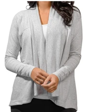 NEW Active Life Women's Draped Open Front Modal Cardigan Size Small $98 Retail