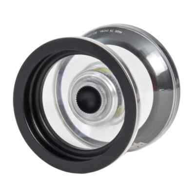 YoYoFactory Overthrow Ultra Strong Polycarbonate with Aluminum Rims (Black/Clear