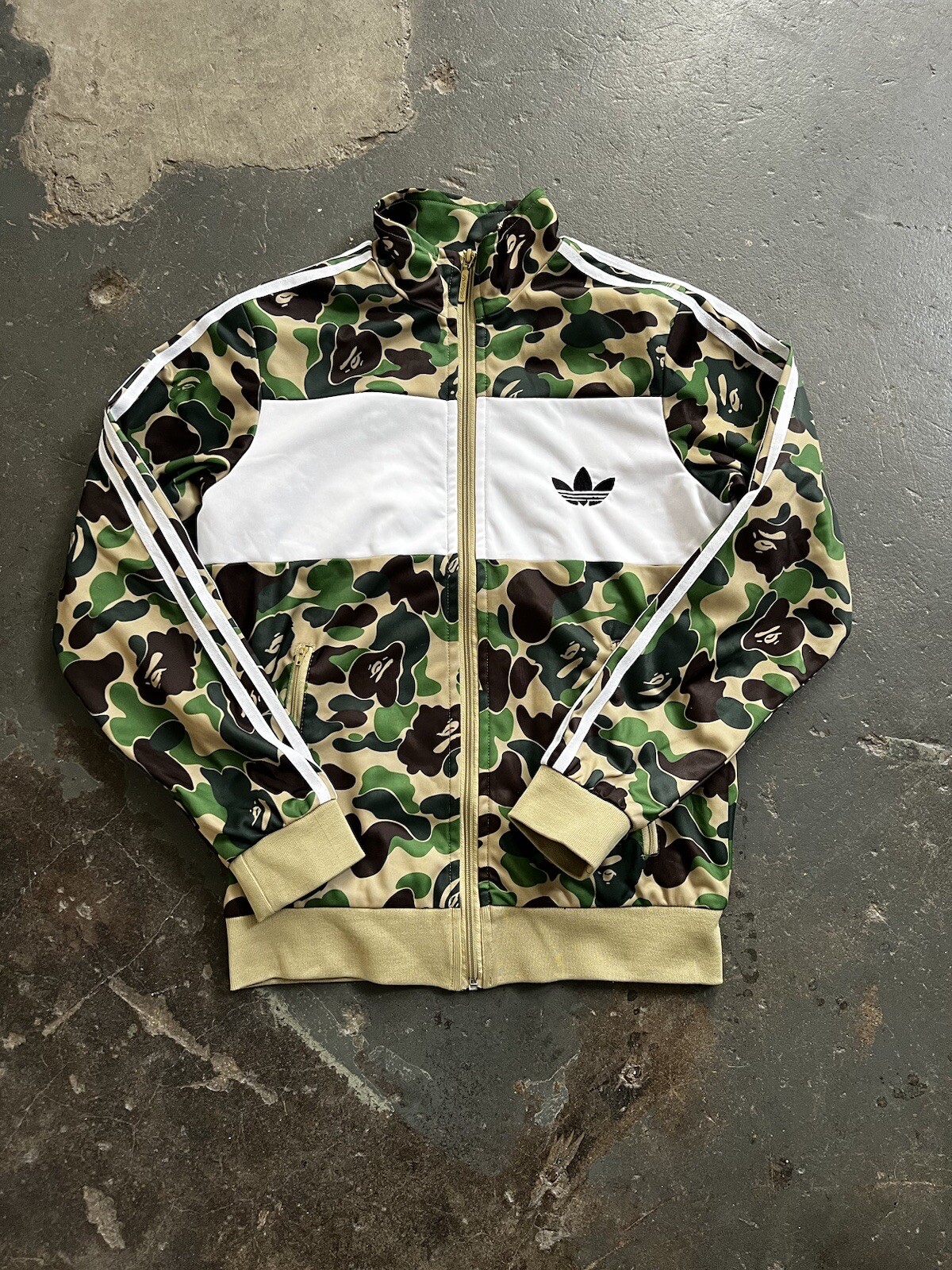 Bape X Adidas track ABC camo jacket size S Replica | eBay