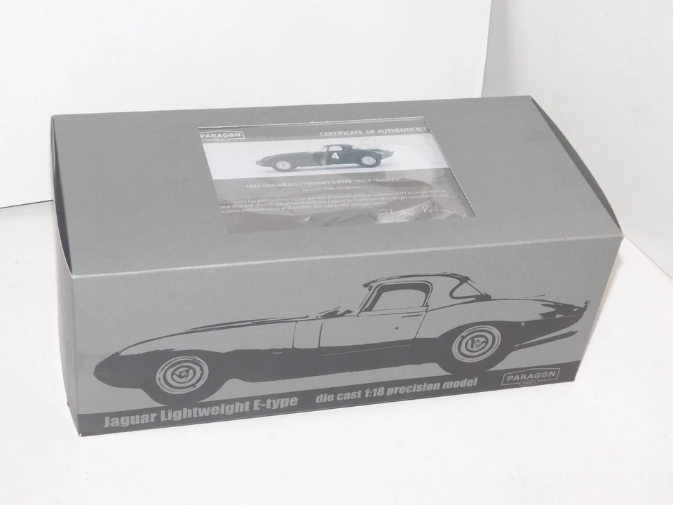 JAGUAR E-TYPE LIGHTWEIGHT YVH210 N 4 P. SUTCLIFFE PARAGON 98342 1:18 - Photo 3/4