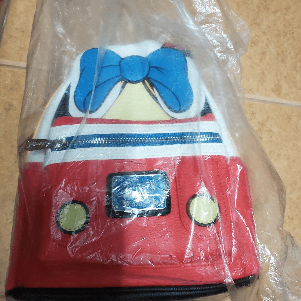 Loungefly x Disney Pinocchio OG HEART LOGO Cosplay Figural Mini Backpack Disney Parks Pinocchio Loungefly Mini Backpack – Disney100  main image 2