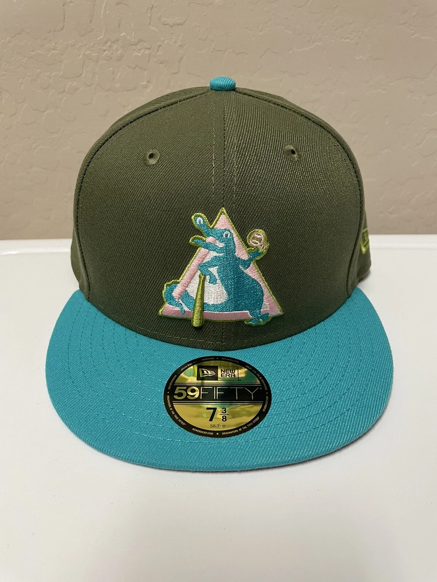 Beaumont Golden Gators MiLB Custom Fitted Two Tone New Era 59Fifty Hat 7 3 8