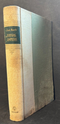 1953 Poesias Completas Jose Marti Edicion Aguilar para Cuba Complete Poems 