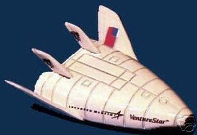 Lockheed Martin Skunk Works X-33 Reusable Space Shuttle Ship Die Cast Spacecraft