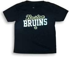 Boston Bruins Dri-Fit Cool Base Crew Neck Youth Boy's T-Shirt