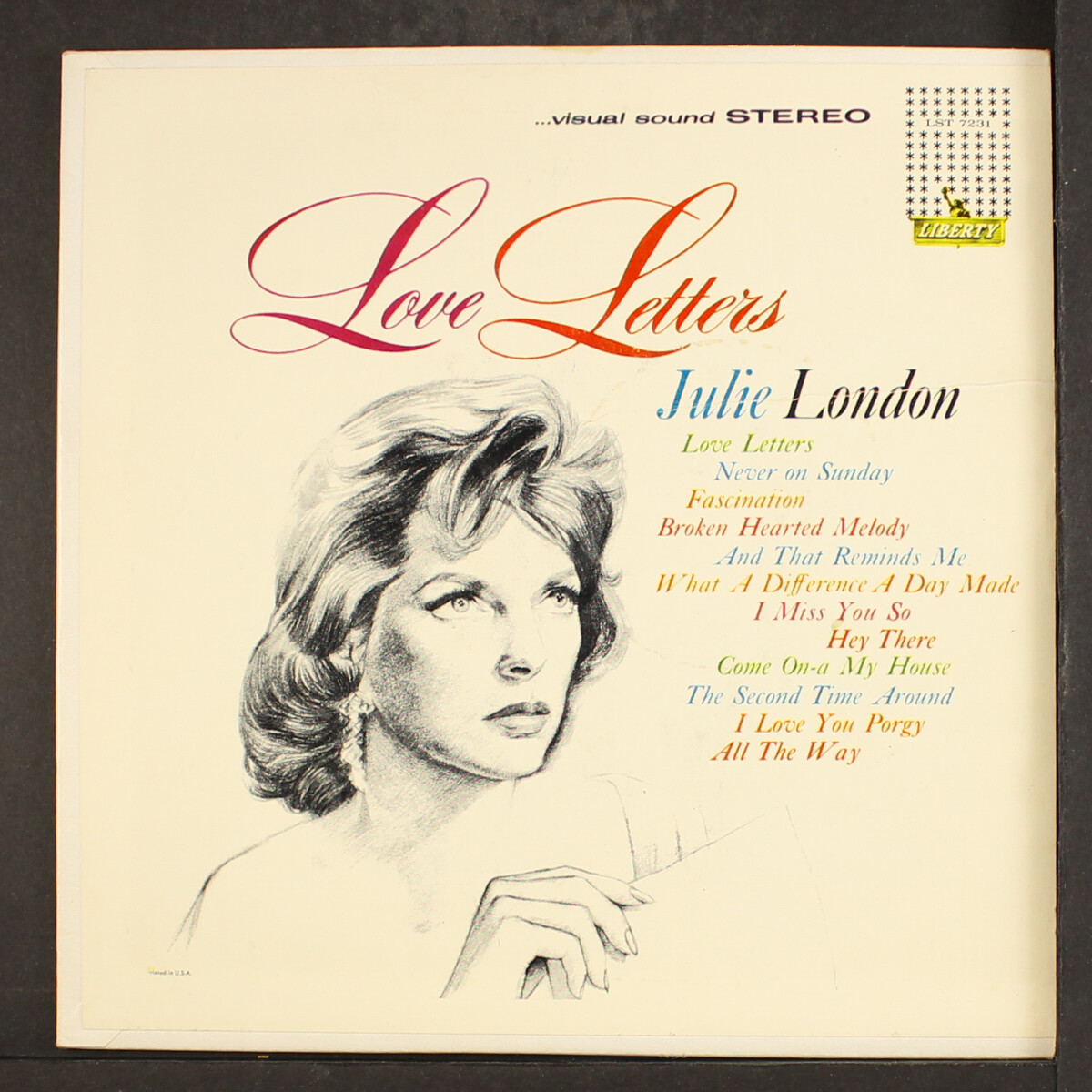 JULIE LONDON: love letters LIBERTY 7