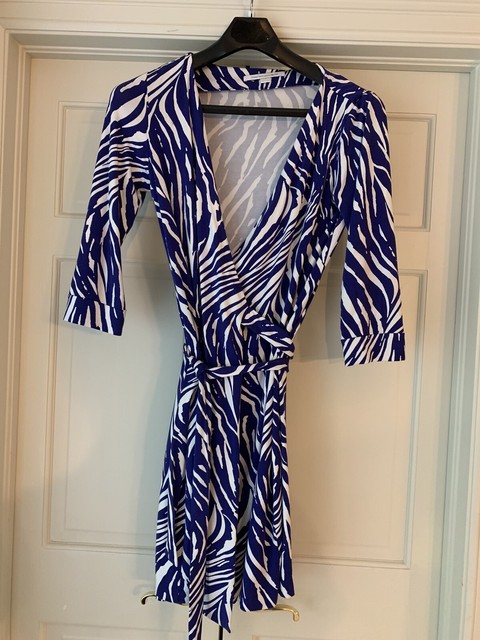 dvf wrap dress ebay