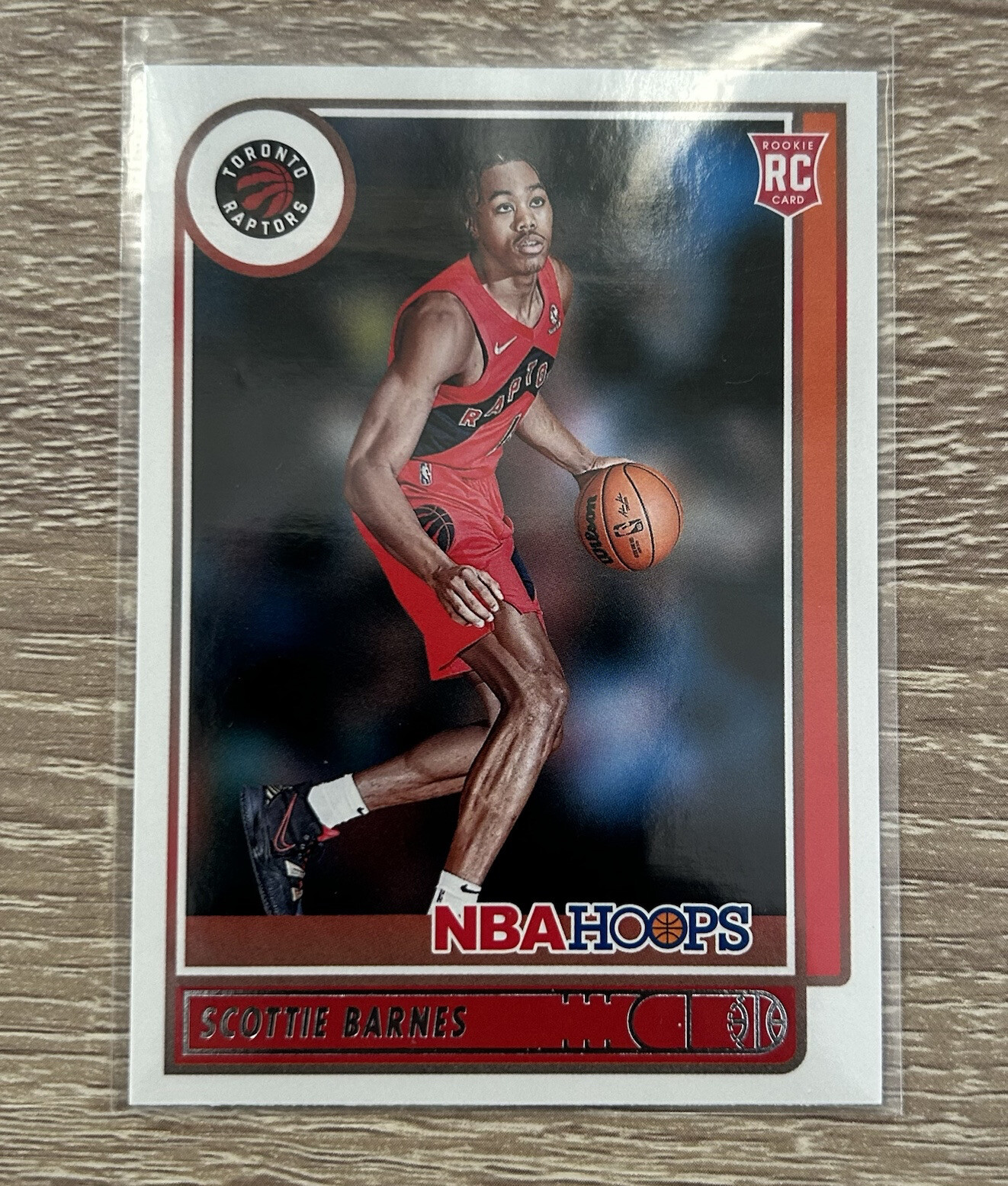 2021-22 Panini NBA Hoops #227 Scottie Barnes Rookie RC Toronto Raptors