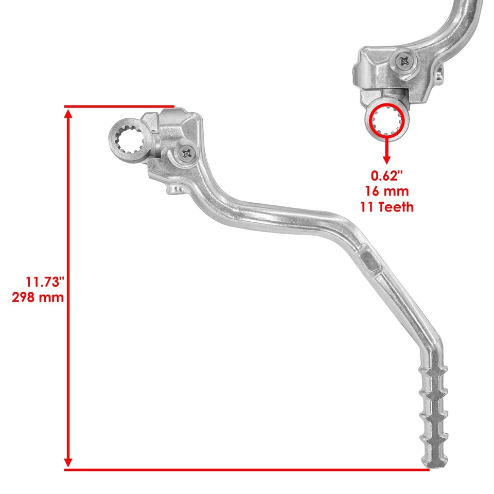 Pedal de palanca de arranque para Suzuki RMX450Z 2010 2011 2017 2018 2019 Foto 2 de 4