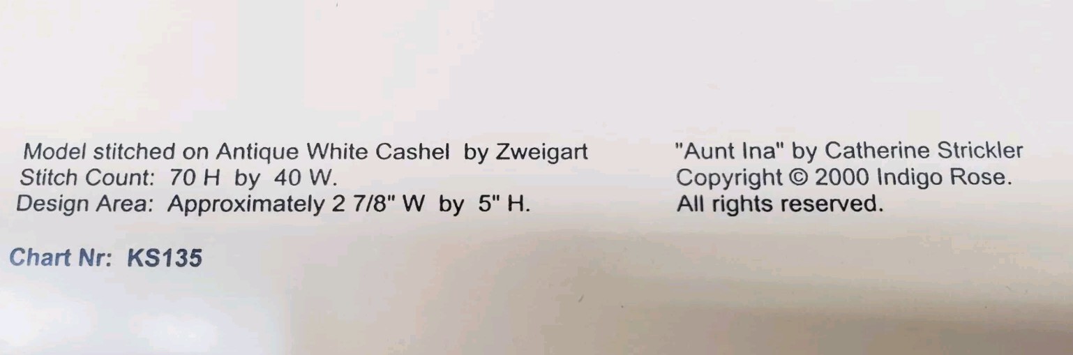 Indigo Rose Complete Set of 6 AUNT SERIES-Nell -Madeline- Ina-Tally- Ella & Jack