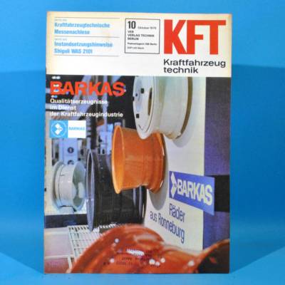 DDR KfT Kraftfahrzeugtechnik 10 1975 Star 266 Renault 30 AM Pacer Motorrad 45