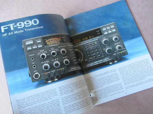 1980s YAESU Catalog Amateur Radio Equipment Transceivers Amplifiers FT-1000 + - Zdjęcie 4 z 12
